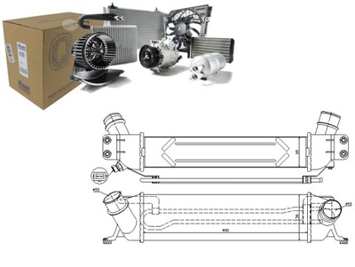 INTERCOOLER HYUNDAI H-1 TRAVEL 2.5 CRDI (TQ) - milautoparts-fr.ukrlive.com