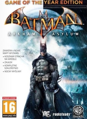 Batman Arkham Asylum Game of The Year Edition