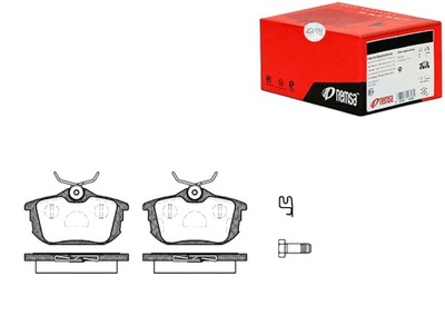 PADS BRAKE REMSA M620770 M850978 MN125772 X3  