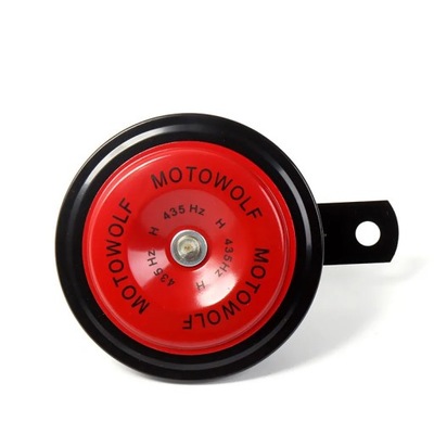 ROJO ALTAVOZ PARA MOTOCICLETA 12V 110DB, ROJO  