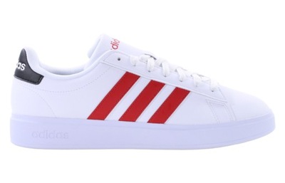 Buty męskie adidas GRAND COURT 2.0 FZ6363 biało czerwone 42