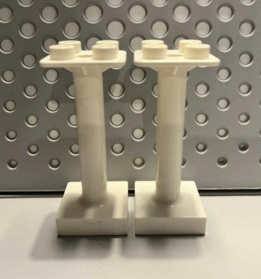 DS Lego Duplo podpora 2szt kolor biały