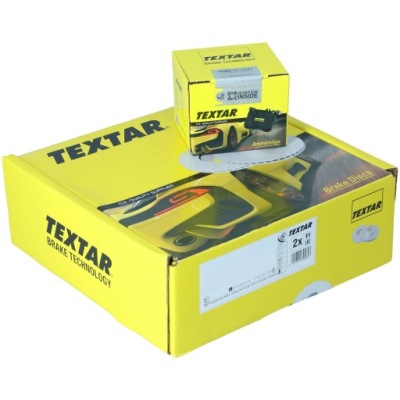 КОЛОДКИ ТОРМОЗНЫЕ TEXTAR 2916002 + 2× TEXTAR 93117500 ДИСКОМ ТОРМОЗНОЙ 