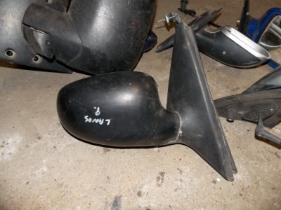 Дзеркало праве daewoo lanos 97-08 електричний чорні фото №1