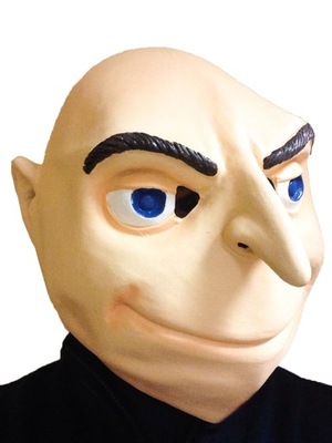 MASKA Maska lateksowa gru pełne gumowe maski na Ha