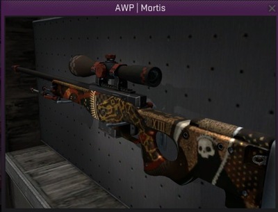 AWP MORTIS LU MW CS GO