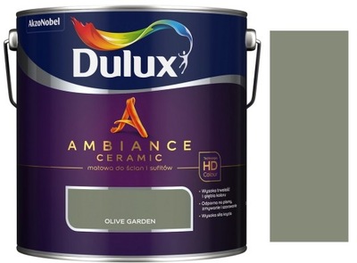 DULUX AMBIANCE CERAMIC FARBA OLIVE GARDEN 2.5L