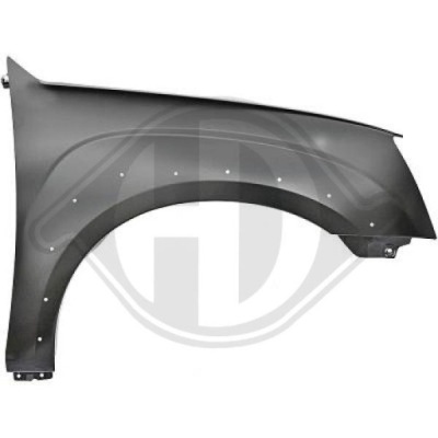 Крыло do isuzu d-max 07-12 фото №1