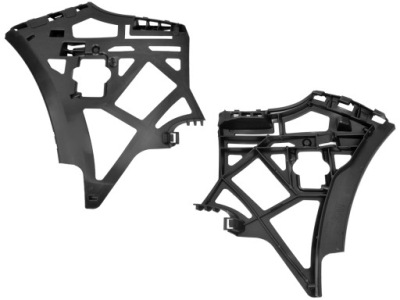 Vw golf vi plus 2009- направляющая бампера правая oem 5m0807178c фото №1