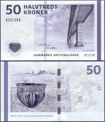 Dania - 50 koron 2013 * P65f * most Salingsund