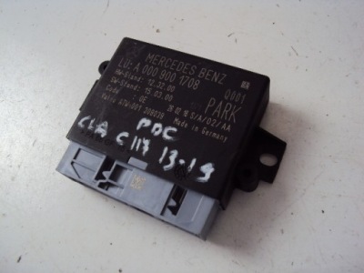 Модуль pdc mercedes cla c117 13-19 фото №1