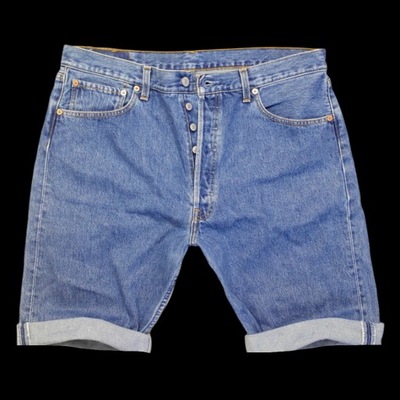 LEVI'S _ CUDOWNE JEANSOWE SPODENKI Z LOGO _ W38