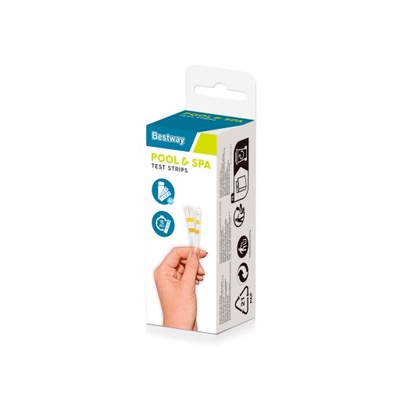 TESTER KONTROLI pH WODY W BASENIE PASKI TESTOWE
