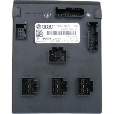 Audi a6 4g блок керування модуль блок управління бортовою мережею 4h0907063f фото №1
