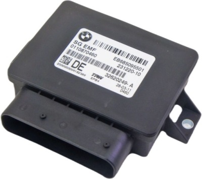 No066 bmw x3 f25 модуль гальма ручного 6850955 фото №1