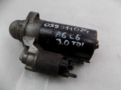 Audi a6 c6 3.0 tdi стартер 059911024 фото №1