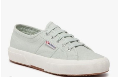 SUPERGA DAMSKIE TRAMPKI SZNUROWANE Z LOGO 41 1ŻHC