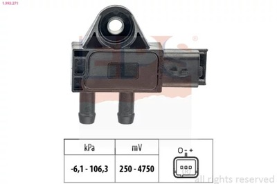 1-993-271 SENSOR CISN. GASES DE ESCAPE CITROEN C3 1,6HDI 0  