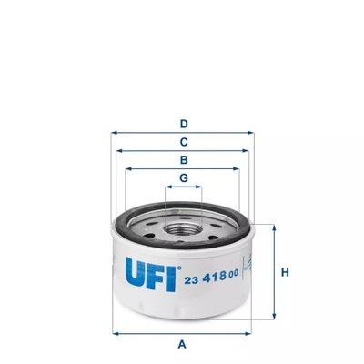 UFI FILTRAI FILTRAS ALYVOS 