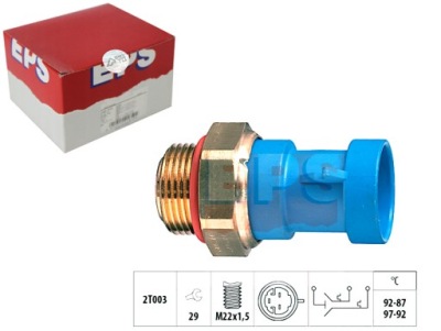 Выключатель вентилятора радиатора fiat eps фото №1