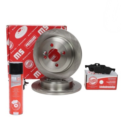 ДИСКИ I КОЛОДКИ ЗАД DO МІНІ COOPER R50 R52 R53 