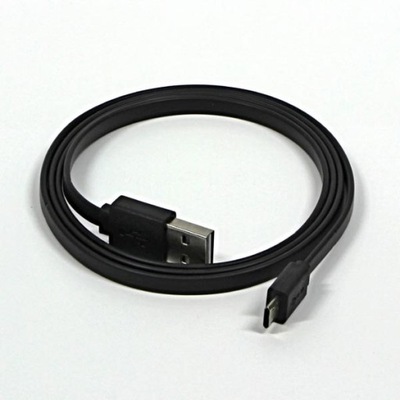 Kabel USB A/micro USB 1m czarny