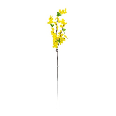 FORSYCJA gałązka BUKIET kwiaty sztuczne 51 cm