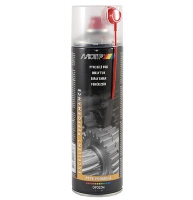 Smar biały teflonowy PTFE MOTIP spray 500ml