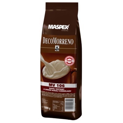 DecoMorreno MV 106 biała czekolada instant do auto
