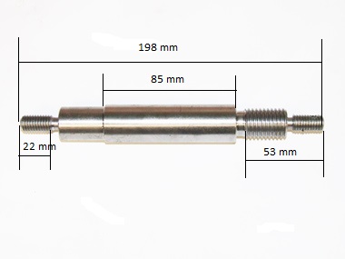 EJE MARCHAS DELANTERO NUEVO TIPO - TORNILLO M12 ROZSIEWACZA KOS  