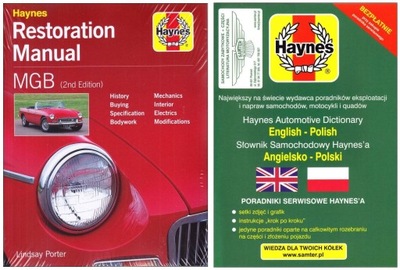 MGB (1962-1980) MANUAL RESTAURACJI HAYNES +GRATIS 24H  