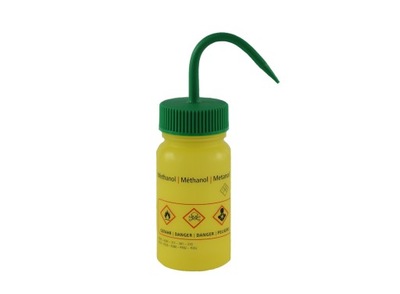 Tryskawka LDPE 250 ml z nadrukiem METANOL szeroka szyja