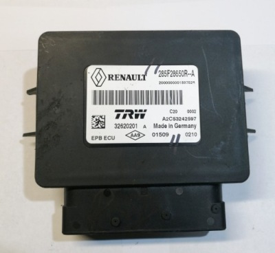 Модуль гальма ручного renault 32620201 285f28650r a2c53242597 фото №1