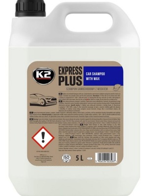 SZAMPON EXPRESS PLUS Z WOSKIEM KONCENTRAT 5L K145