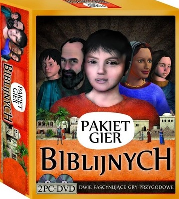 PAKIET GIER BIBLIJNYCH (2 DVD) PRACA ZBIOROWA