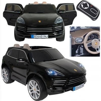 INJUSA Porsche Cayenne S Samochód Dwuosobowy Na Akumulator 12V R/C