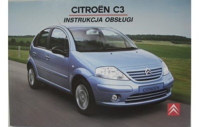 CITROEN C3 I 2002-2005 BOOK SERVICE KOLOROWA PL  