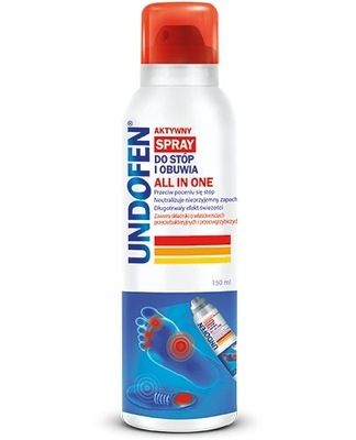 Undofen Antygrzybiczny spray do stóp obuwia 150 ml