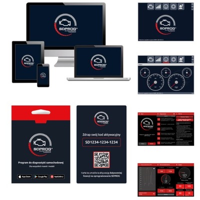 Program Diagnostyczny SDPROG PL OBD2 Android iOS Windows Kod Aktywacyjny