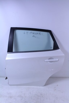 Дверь левый задняя nissan pulsar 14r. фото №1