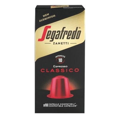 Kawa w kapsułkach Kaspułki do Nespresso Segafredo Espresso Classico 10 szt.