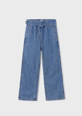 Spodnie jeansowe z paskiem Mayoral Roz: 152cm