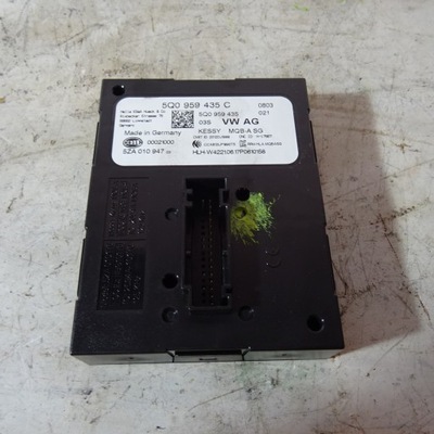 Skoda fabia iii 3 модуль kessy 5q0959435c фото №1