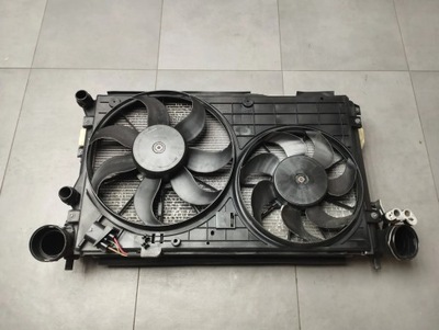 Vw eos 1.4 tsi радиатор вентиляторы фото №1