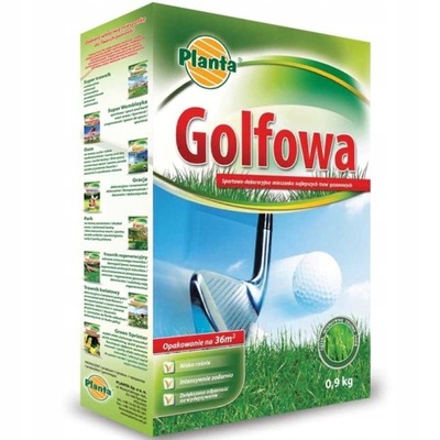 TRAWA GOLFOWA RÓWNO GĘSTO I NISKO ZADARNIA 0,9kg