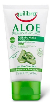 Equilibra Aloe Aloesowy krem do rąk i paznokci