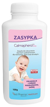 Zasypka Calmapherol dla niemowląt i dzieci 100 g