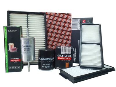 Mazda 3 bk 2,0 2003-2009 набор фильтров 4 szt. фото №1