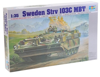 TRUMPETER SWEDEN STRV 103C MBT 00310 SKALA 1:35