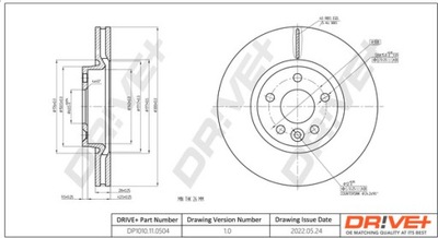 ДИСК HAM. ПЕРЕД FORD GALAXY 06- 300X28 /STUD